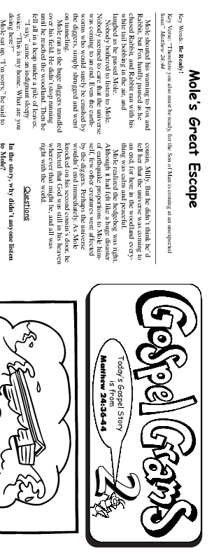 Gospel Graham Bulletin