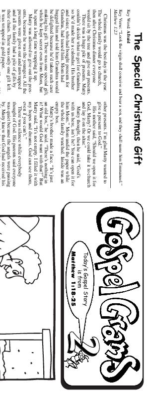 Gospel Graham Bulletin